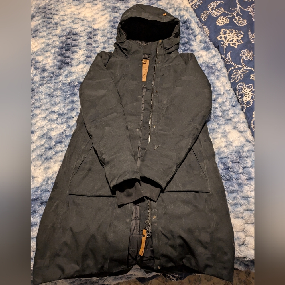 Indyeva Black Hooded Jacket